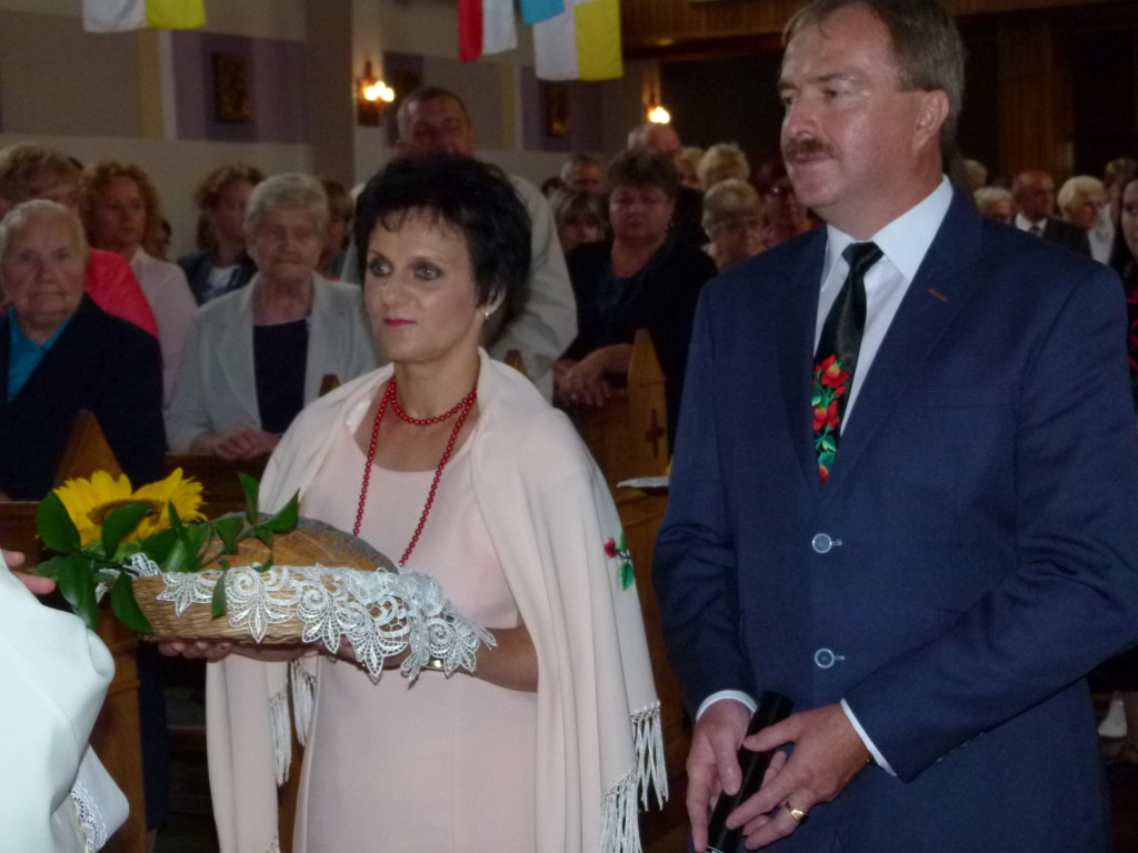 Uroczystość odpustowo-dożynkowa w Bobrownikach