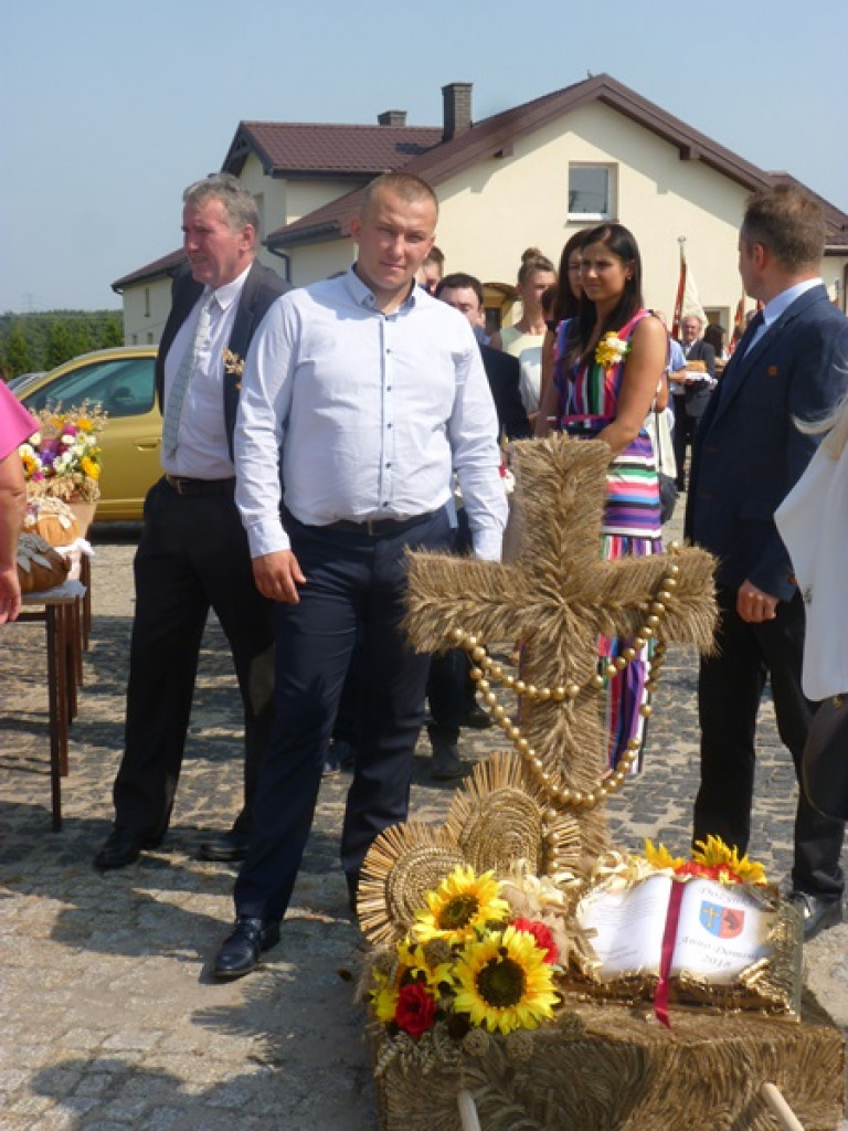 Barwny pochód rozpoczął dmosińskie dożynki