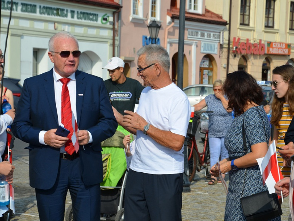 Premier Mateusz Morawiecki w Łowiczu. Jakub Wolski kandydatem PiS na burmistrza