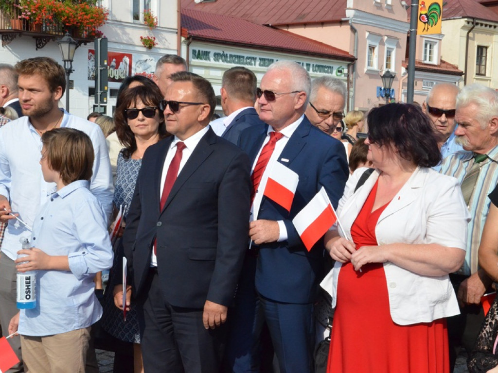 Premier Mateusz Morawiecki w Łowiczu. Jakub Wolski kandydatem PiS na burmistrza