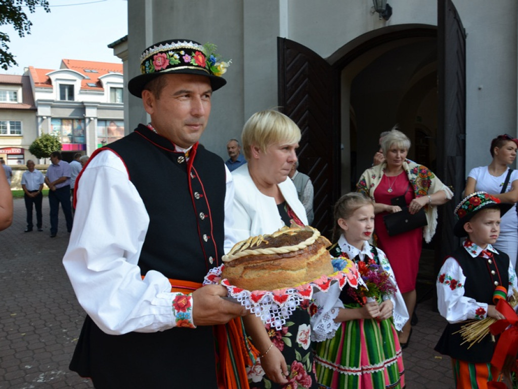 Dożynki w parafii Świętego Ducha w Łowiczu