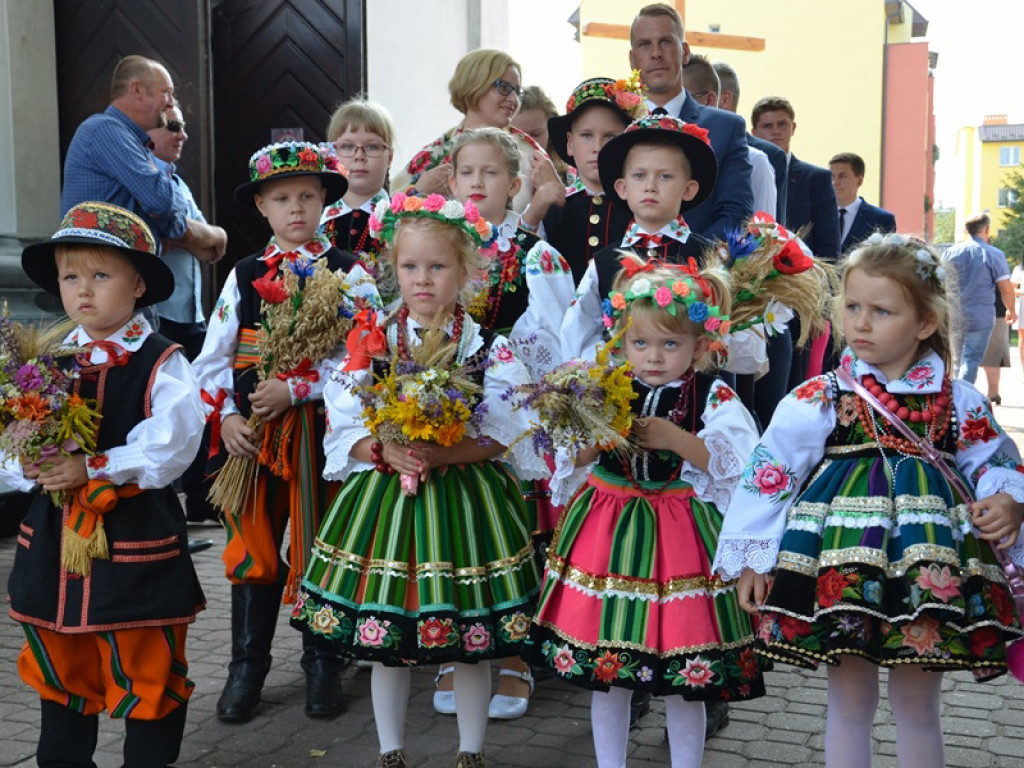 Dożynki w parafii Świętego Ducha w Łowiczu