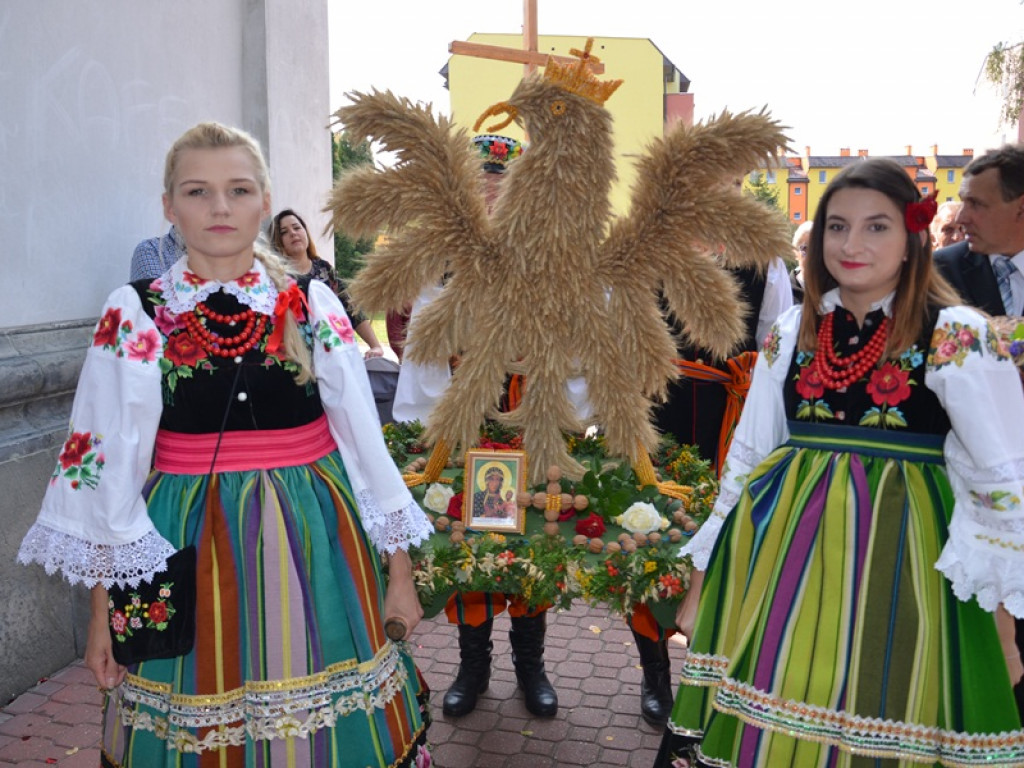 Dożynki w parafii Świętego Ducha w Łowiczu
