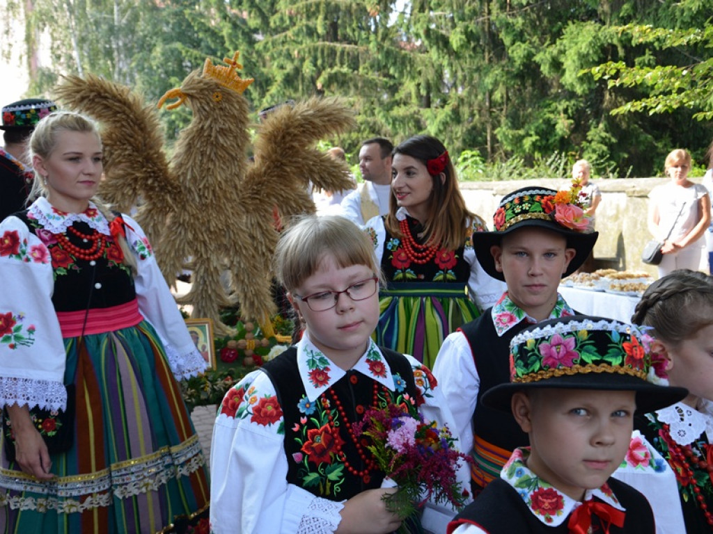 Dożynki w parafii Świętego Ducha w Łowiczu