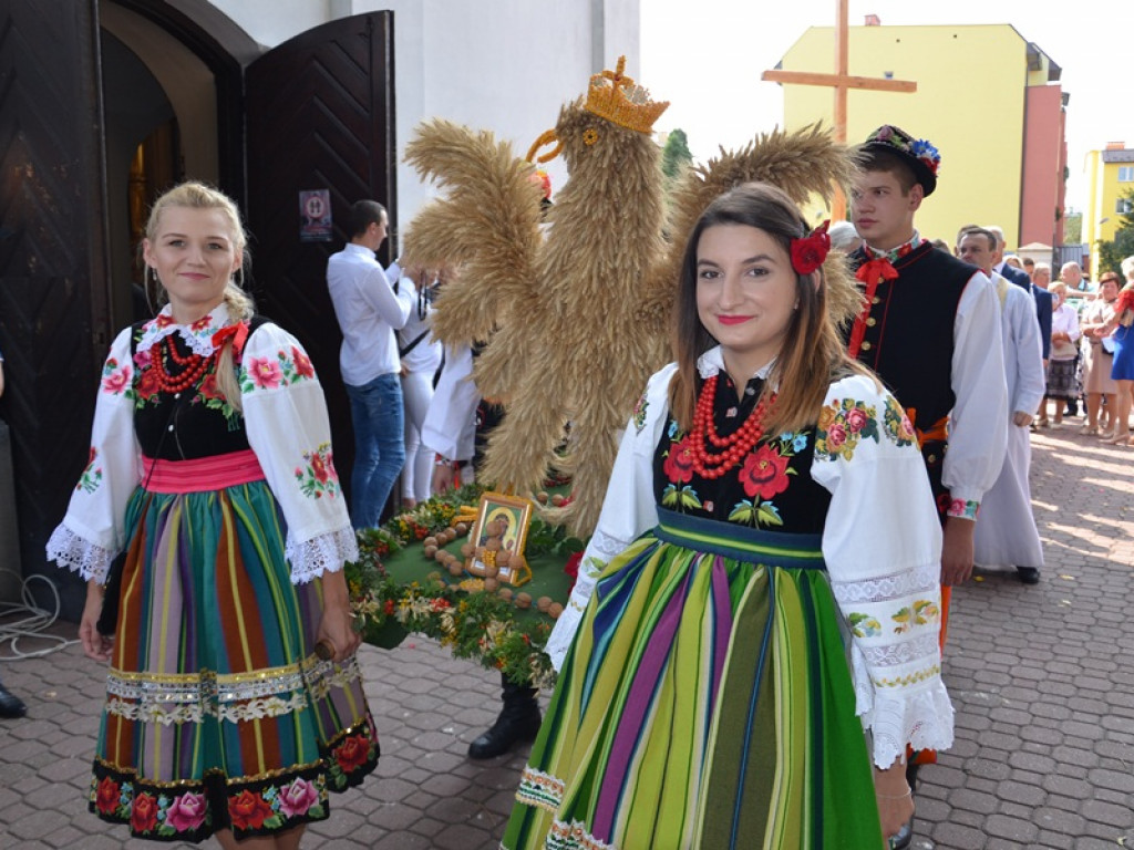 Dożynki w parafii Świętego Ducha w Łowiczu
