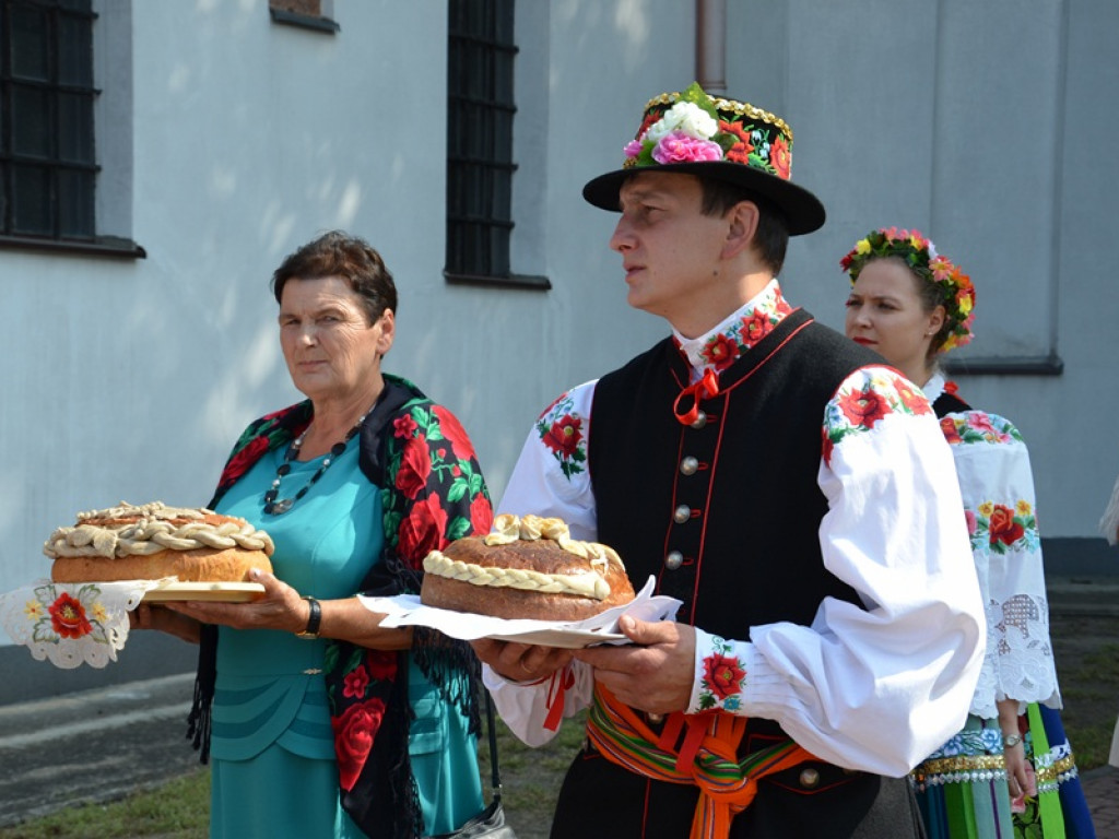 Dożynki w parafii Świętego Ducha w Łowiczu