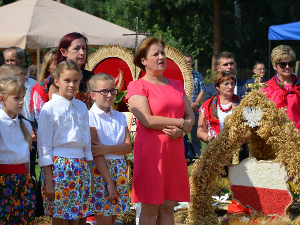 Słomiane cuda na dożynkach w Zielkowicach