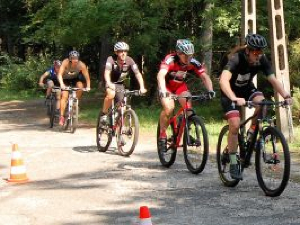 Rowerowy cross po Lasku Miejskim