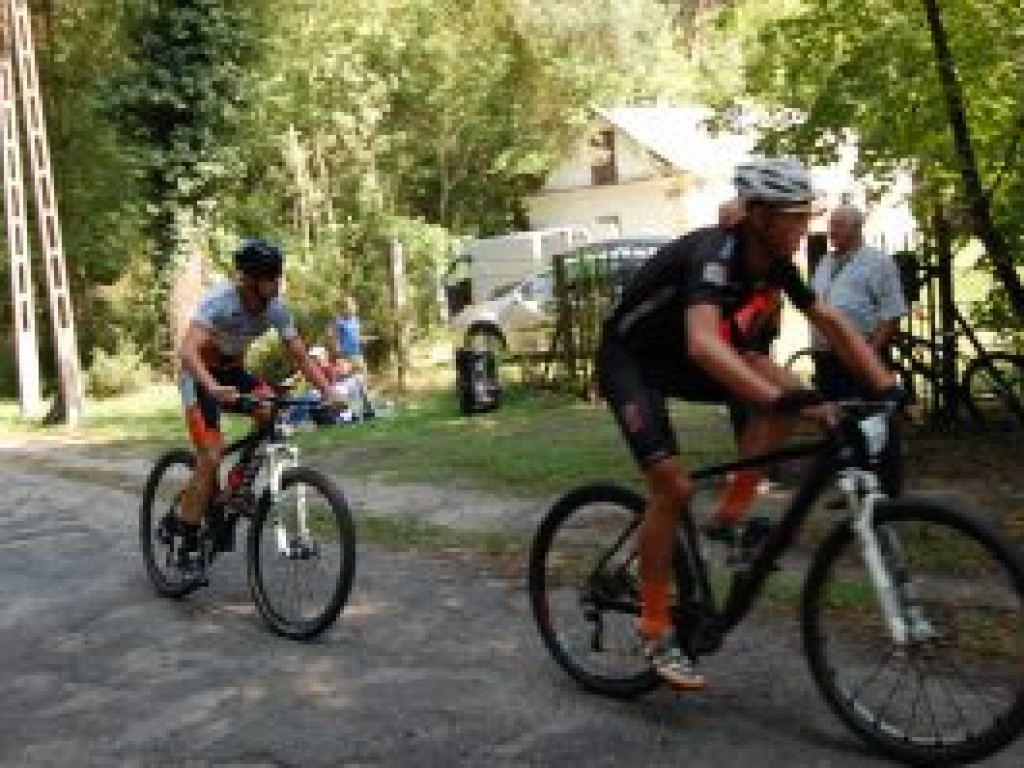 Rowerowy cross po Lasku Miejskim