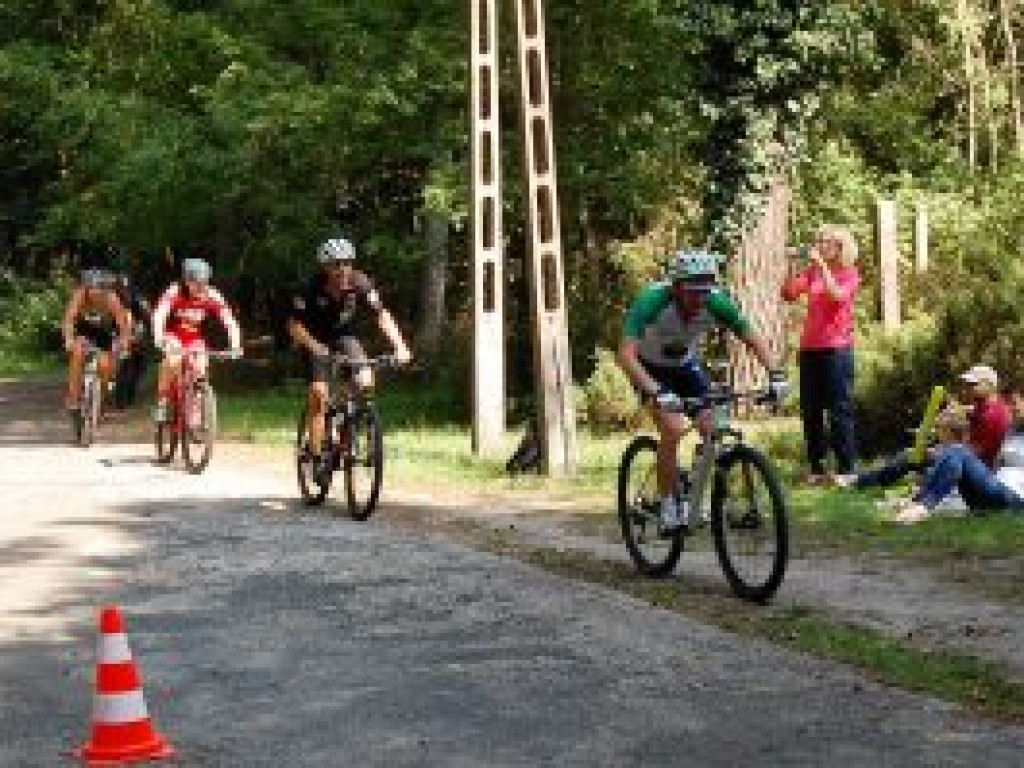 Rowerowy cross po Lasku Miejskim