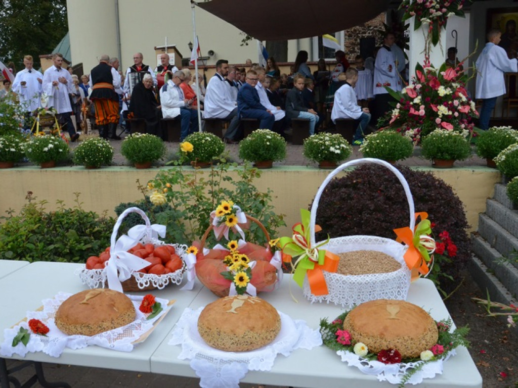Odpust i dożynki w Sanktuarium Matki Bożej w Domaniewicach