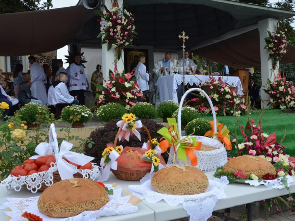 Odpust i dożynki w Sanktuarium Matki Bożej w Domaniewicach