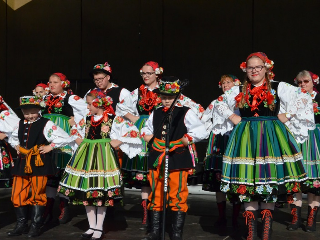 Mistrzowski koncert ZPiT Śląsk na dożynkach w Bednarach