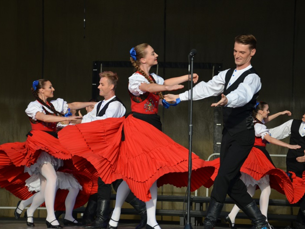 Mistrzowski koncert ZPiT Śląsk na dożynkach w Bednarach