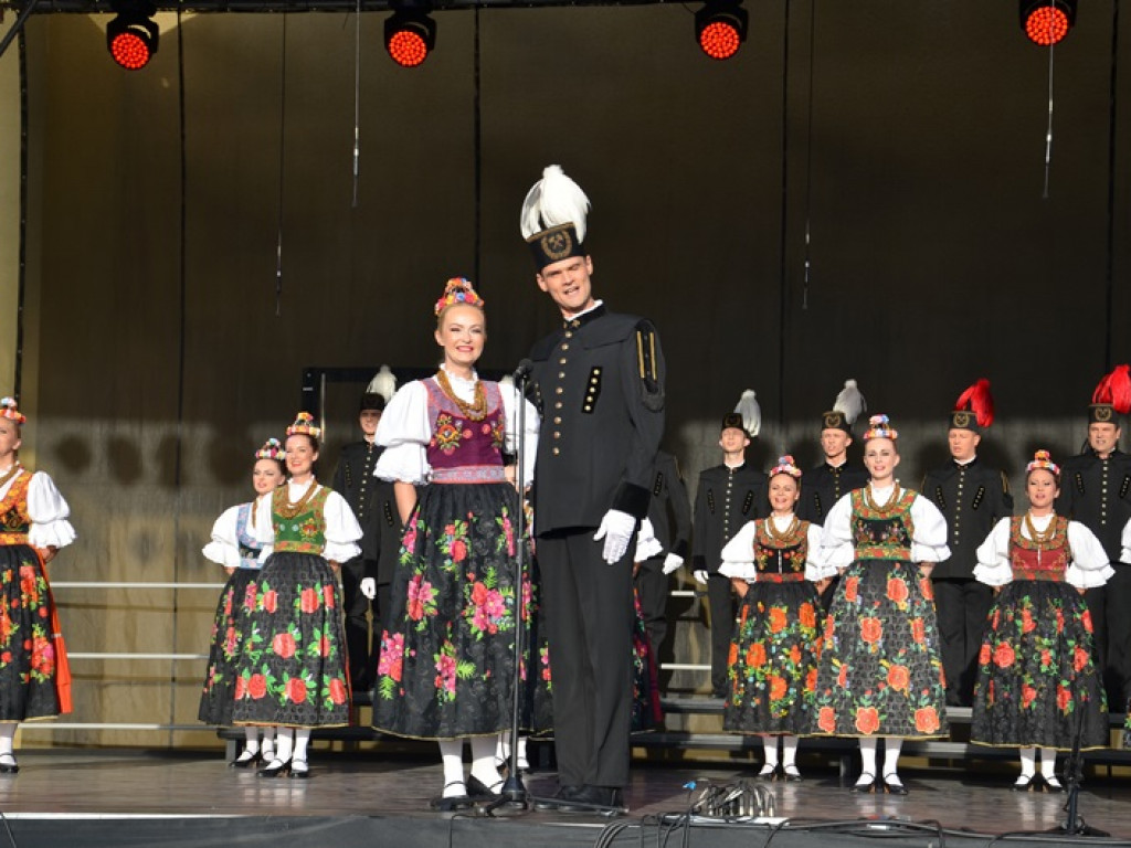 Mistrzowski koncert ZPiT Śląsk na dożynkach w Bednarach