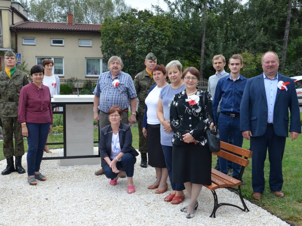 W Kocierzewie Płd. odsłonięto postument z okazji 100-lecia odzyskania niepodległości
