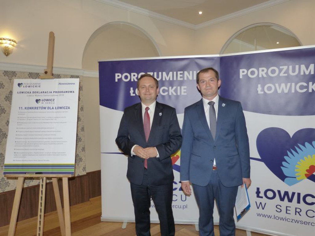 Twórcy Porozumienia Łowickiego podpisali deklarację programową