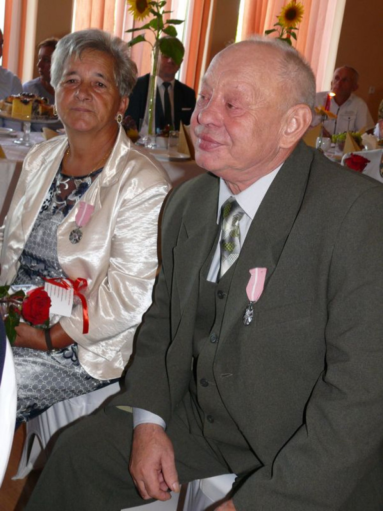 Złote Gody siedmiu par małżeńskich