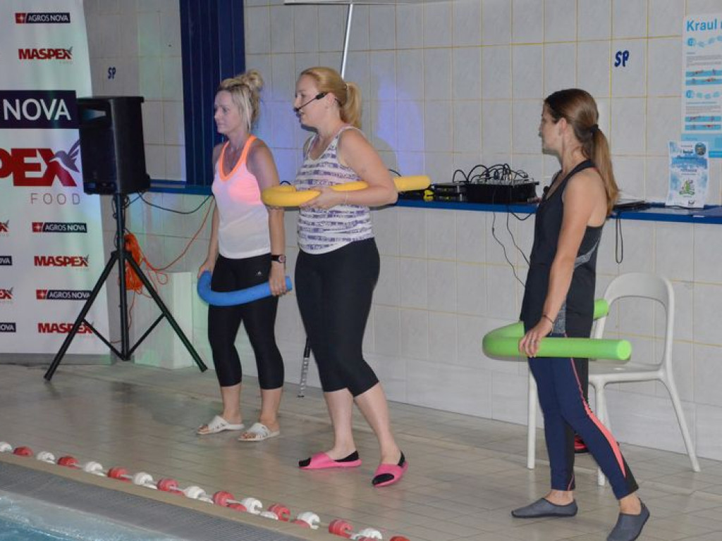 Aqua maraton dla Marysi Szkop