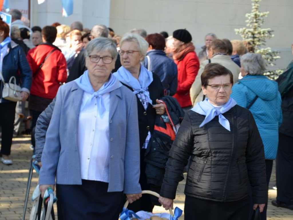 Pielgrzymka Kół Żywego Różańca w Domaniewicach