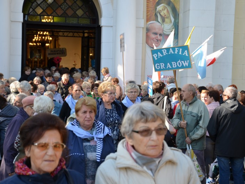Pielgrzymka Kół Żywego Różańca w Domaniewicach