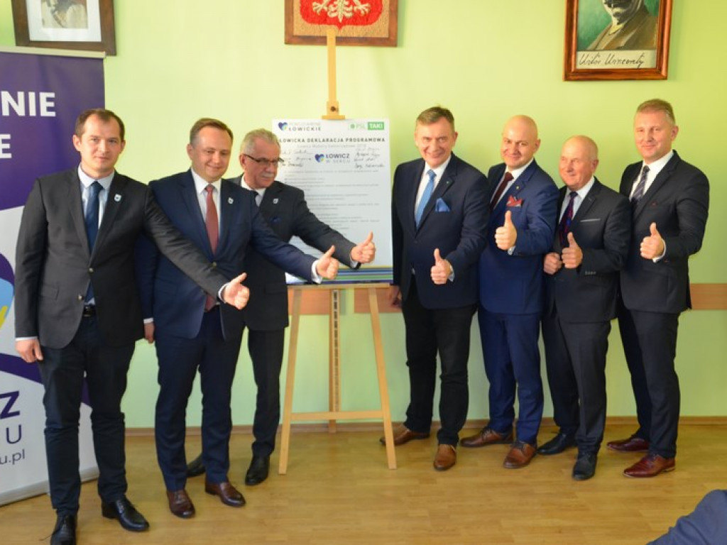 Porozumienie Łowickie, Nowoczesna i PSL ze wspólną deklaracją programową