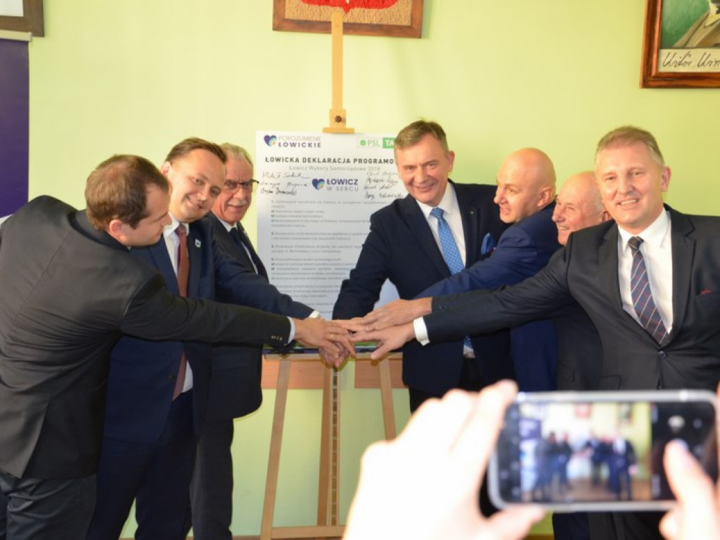 Porozumienie Łowickie, Nowoczesna i PSL ze wspólną deklaracją programową