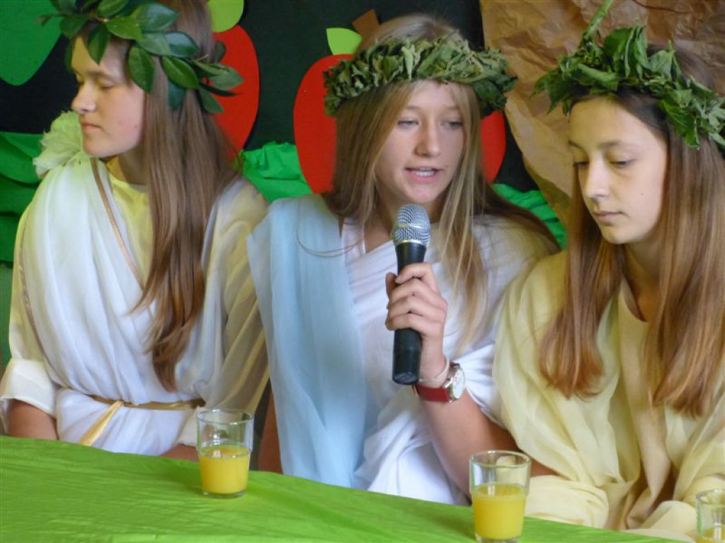 Dzień Jabłka w szkole w Łaguszewie