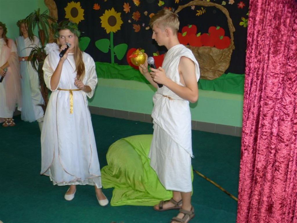 Dzień Jabłka w szkole w Łaguszewie