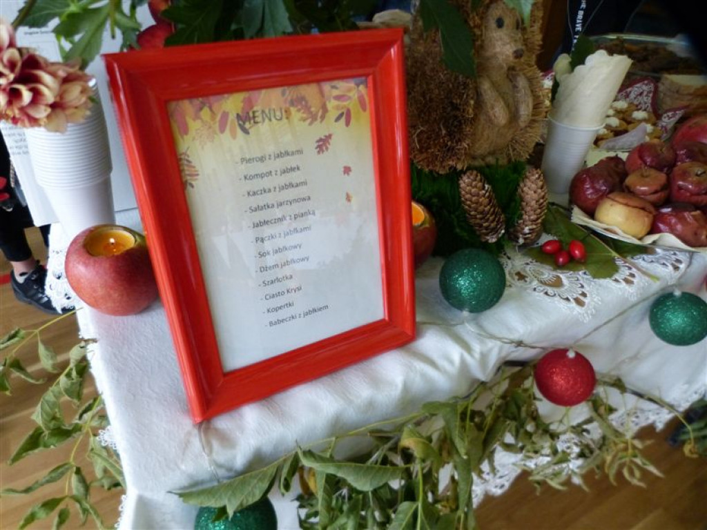 Dzień Jabłka w szkole w Łaguszewie