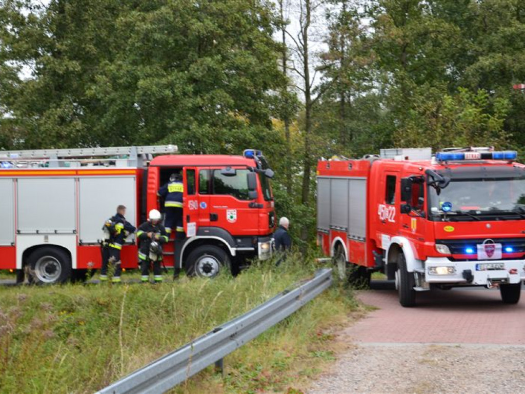 9 zastępów straży w Zielkowicach - co się działo?