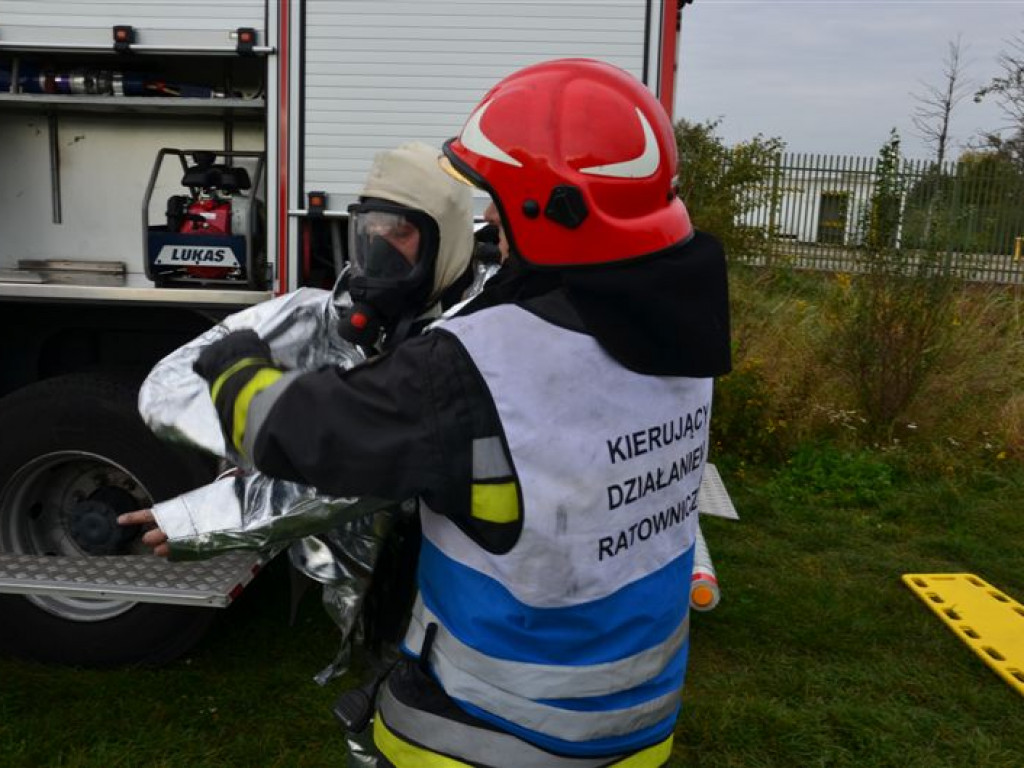 9 zastępów straży w Zielkowicach - co się działo?