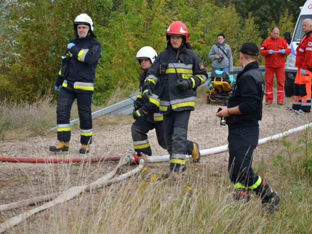 9 zastępów straży w Zielkowicach - co się działo?