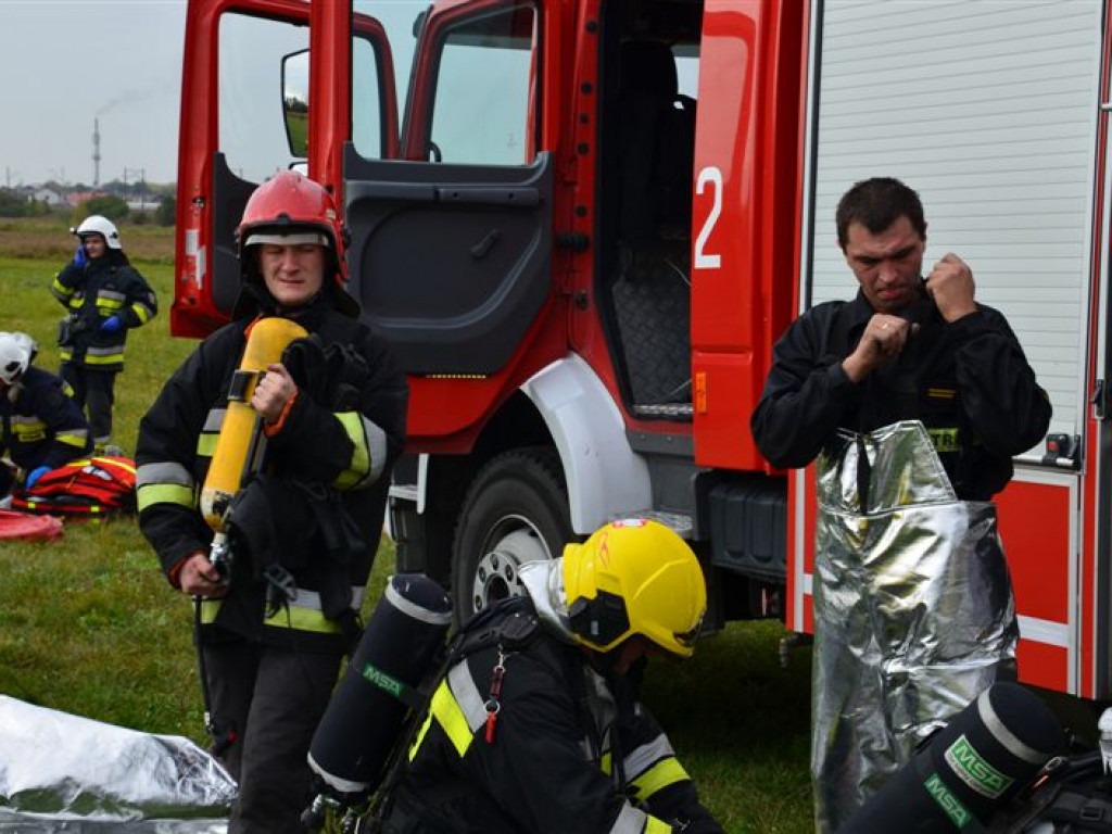 9 zastępów straży w Zielkowicach - co się działo?