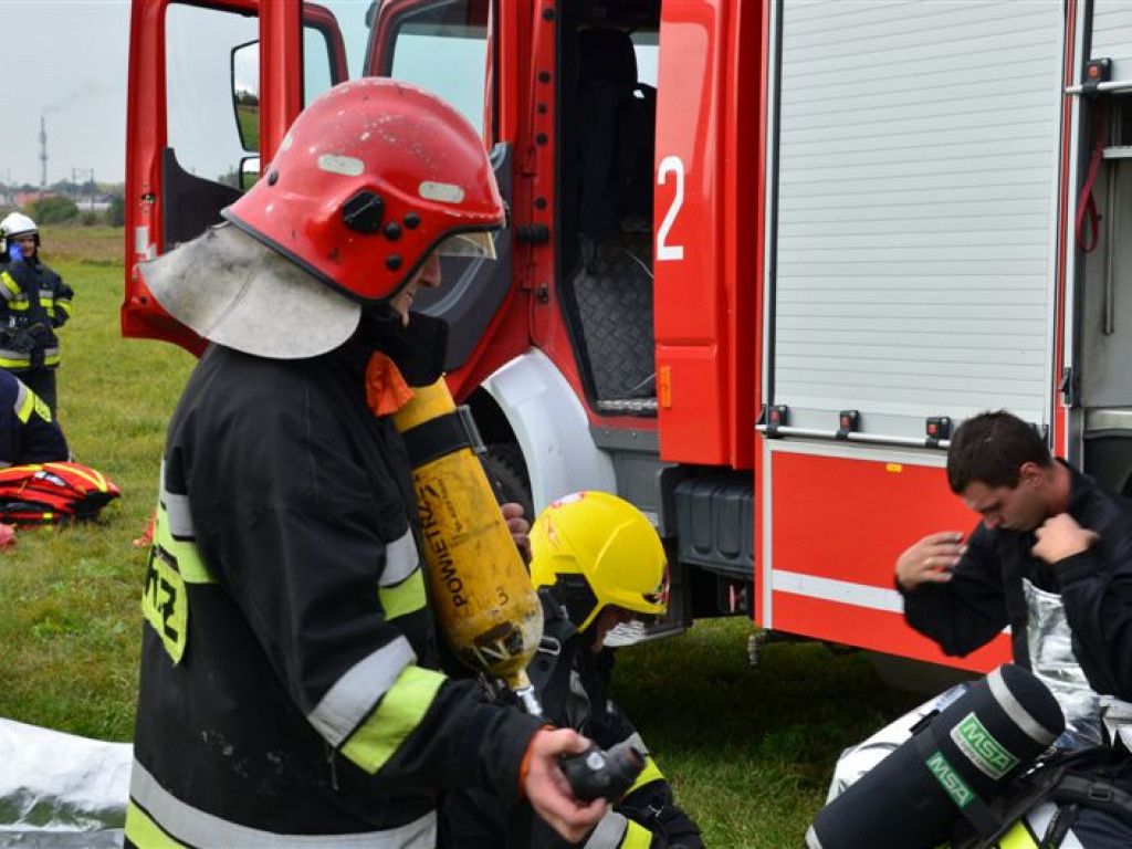 9 zastępów straży w Zielkowicach - co się działo?