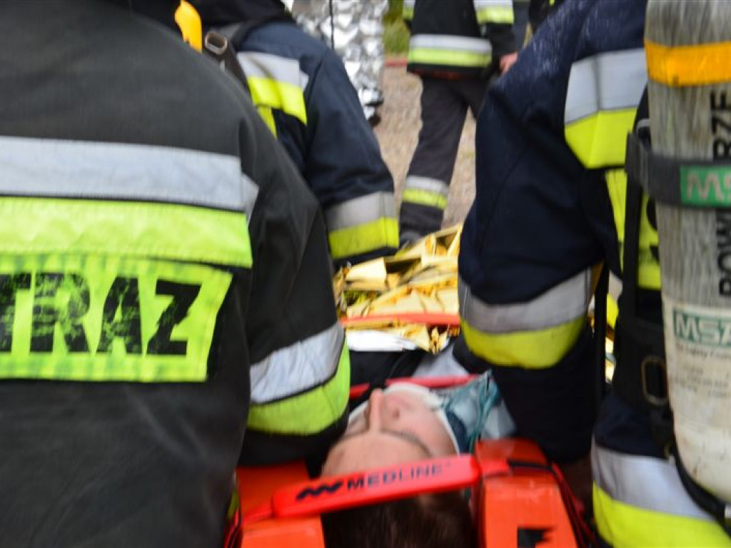 9 zastępów straży w Zielkowicach - co się działo?