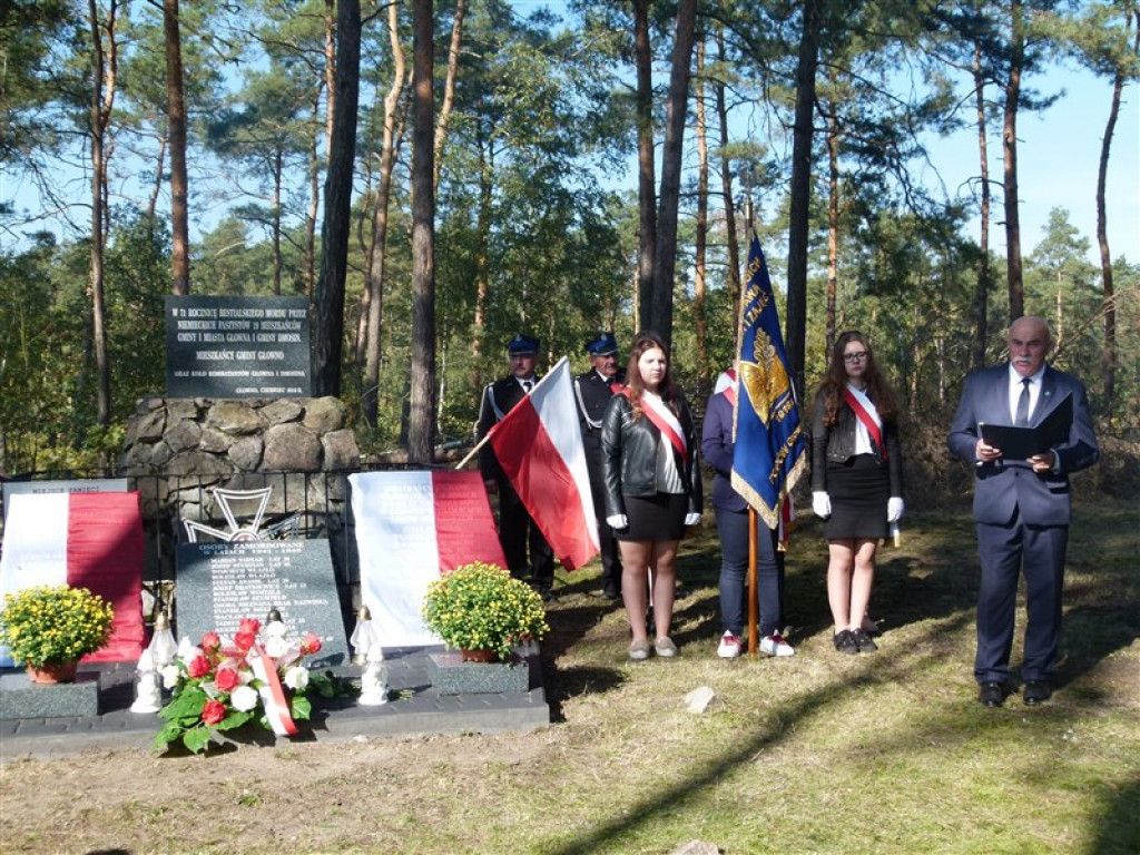 Gmina Głowno: uroczystość patriotyczna w Glinniku