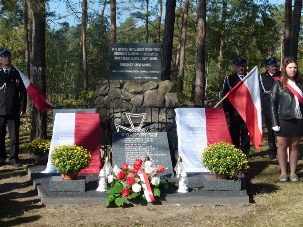 Gmina Głowno: uroczystość patriotyczna w Glinniku