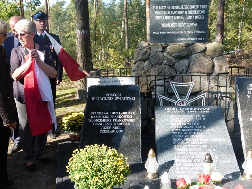 Gmina Głowno: uroczystość patriotyczna w Glinniku