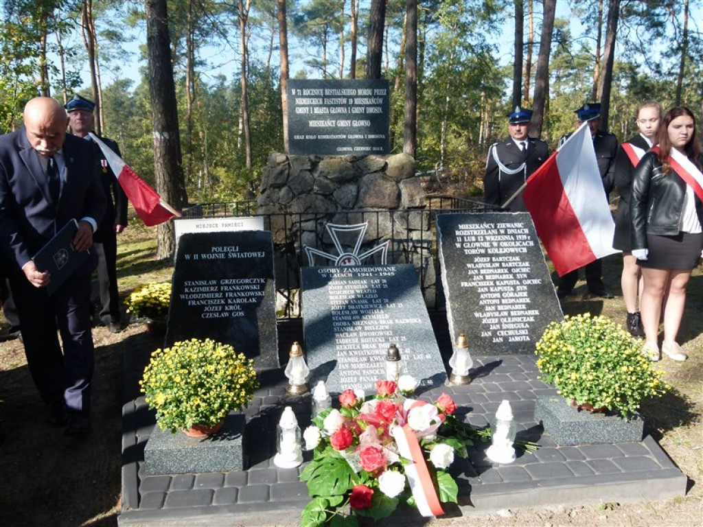 Gmina Głowno: uroczystość patriotyczna w Glinniku