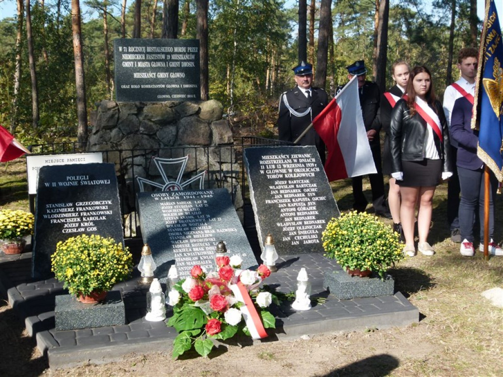 Gmina Głowno: uroczystość patriotyczna w Glinniku