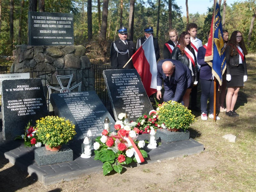 Gmina Głowno: uroczystość patriotyczna w Glinniku