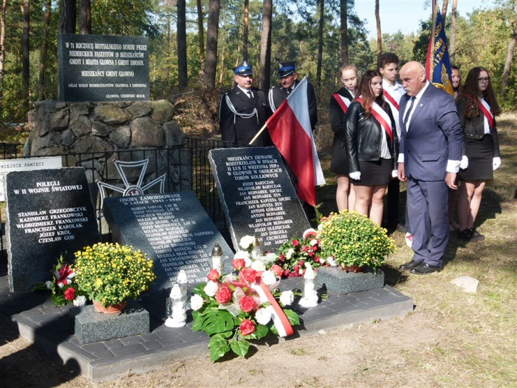 Gmina Głowno: uroczystość patriotyczna w Glinniku