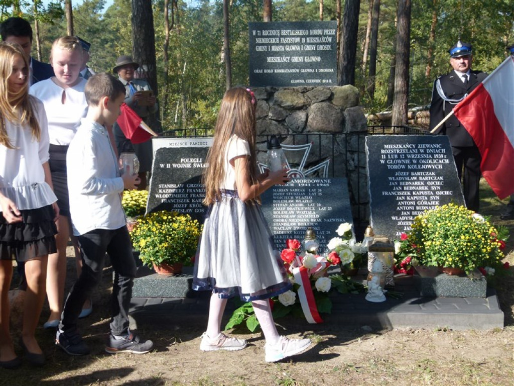Gmina Głowno: uroczystość patriotyczna w Glinniku