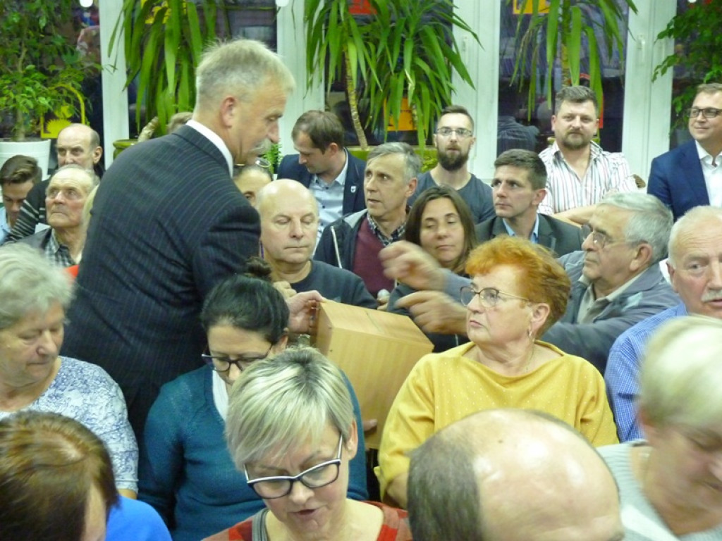 Zebranie osiedlowe na Górkach
