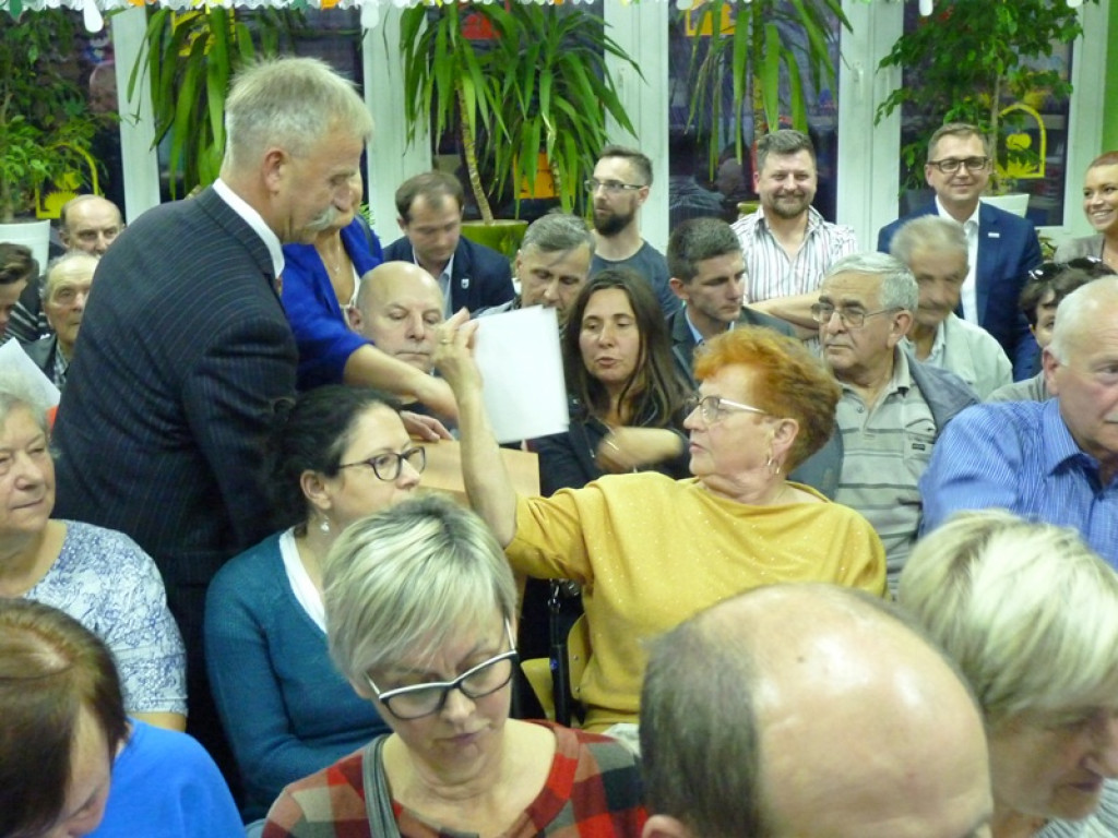 Zebranie osiedlowe na Górkach