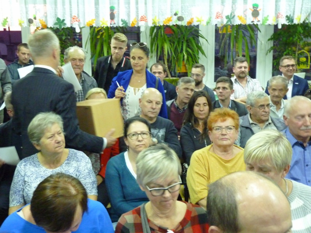 Zebranie osiedlowe na Górkach
