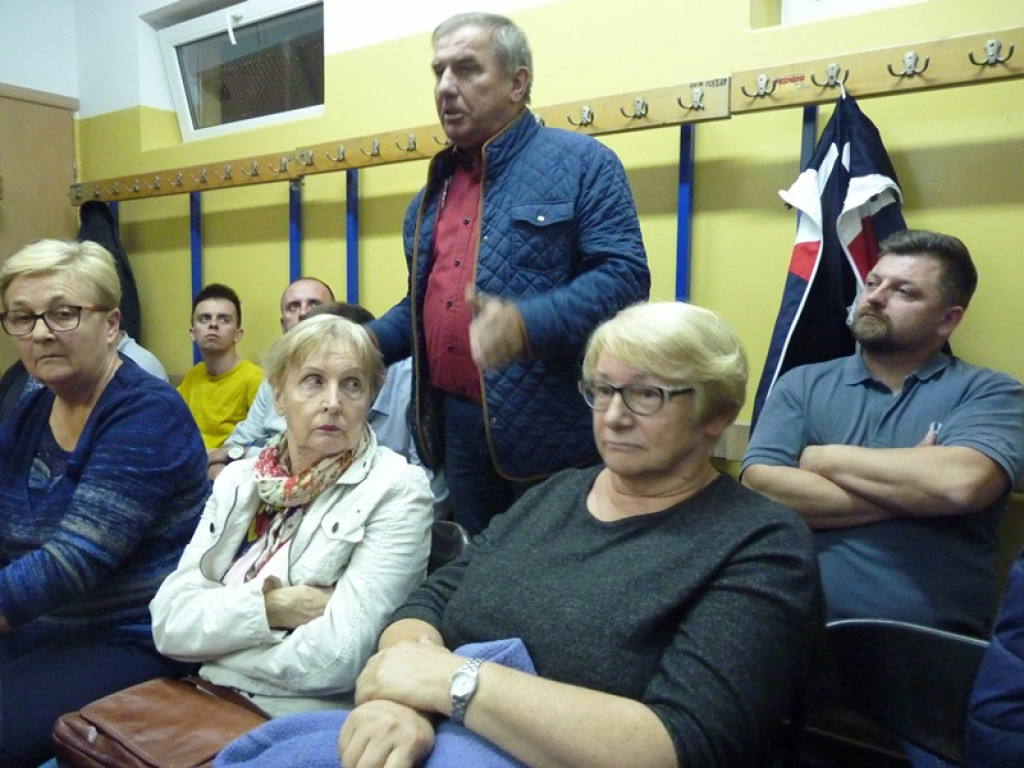 Spotkanie osiedlowe na Zatorzu