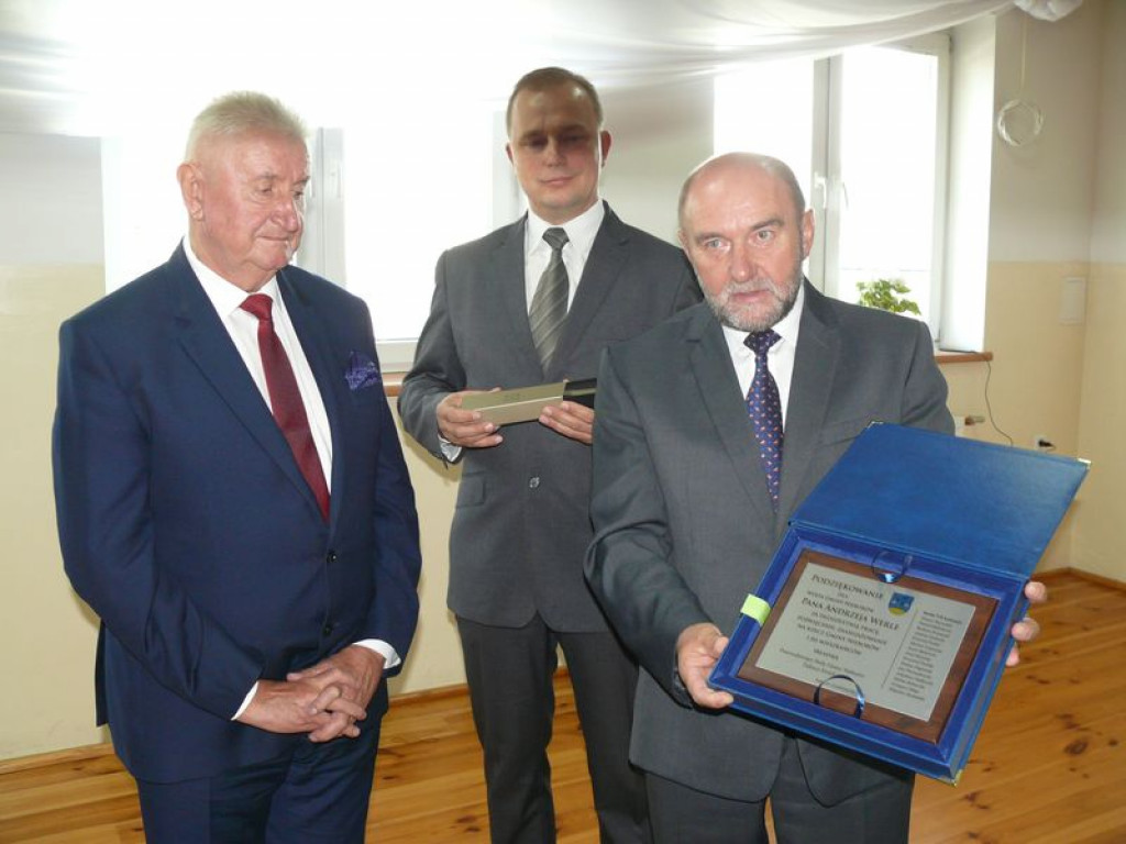 Wzruszające pożegnanie odchodzącego wójta Andrzeja Werle