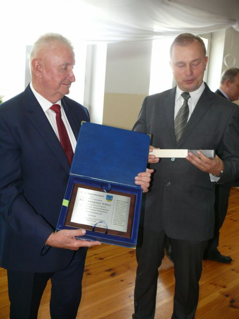 Wzruszające pożegnanie odchodzącego wójta Andrzeja Werle
